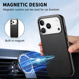 Official Magnetic Leather iPhone Case – Strong MagSafe Protection