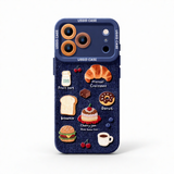 Denim Bread Silicone iPhone Case – Advanced Anti-Fall Soft Shell
