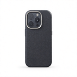 Business Diamond Pattern Leather iPhone Case – Magnetic and Shockproof Protection