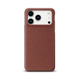 Litchi Grain Leather iPhone Case – Half-Cover Shockproof Protective Sleeve